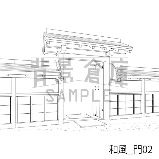 和風_門02