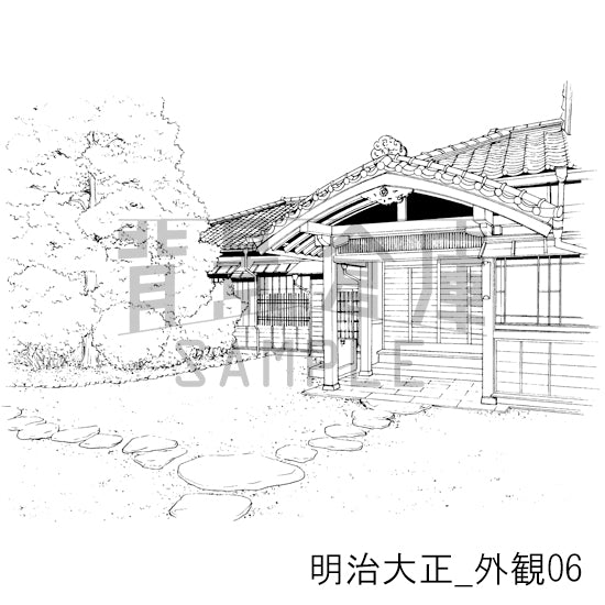 明治大正_外観06_トーン