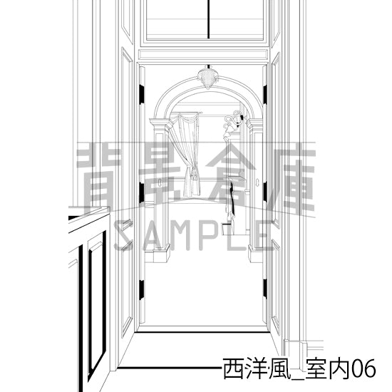 西洋風_室内06