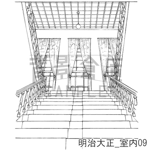明治大正_室内09_トーン