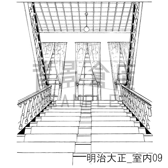 明治大正_室内09_トーン