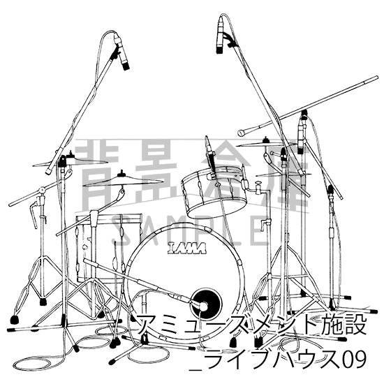 アミューズメント施設_ライブハウス09_トーン