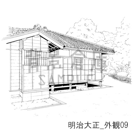 明治大正_外観09_トーン