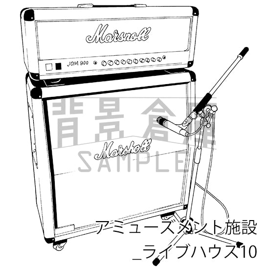 アミューズメント施設_ライブハウス10_トーン