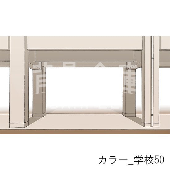 カラー背景集_セット10(学校)