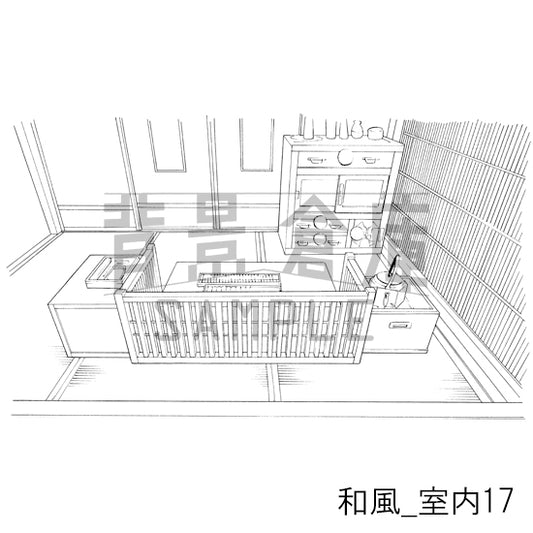 和風_室内17_トーン