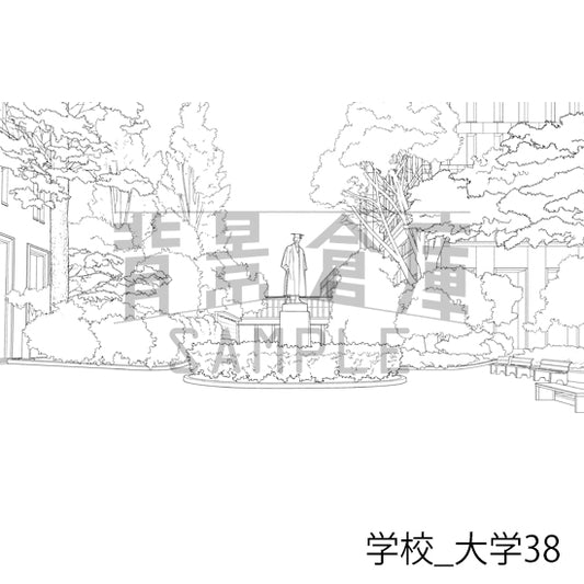 学校_大学38_トーン