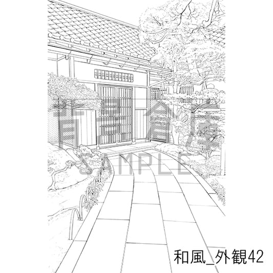 和風_外観42_トーン