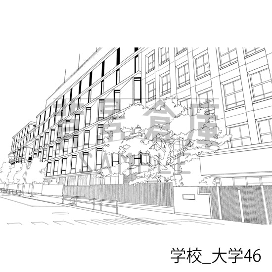 学校_大学46_トーン