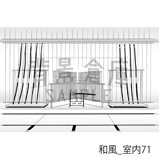 和風_室内71_トーン