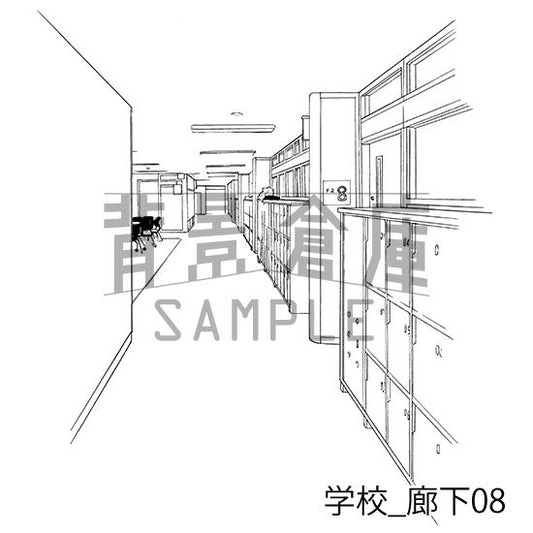 学校_廊下08