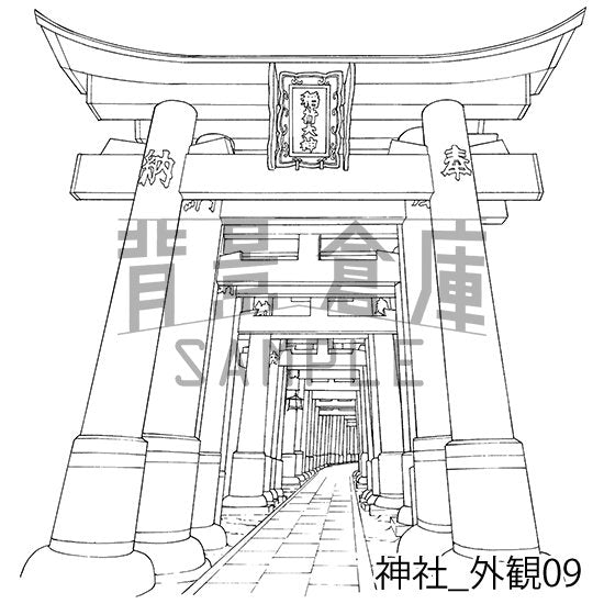 神社外観