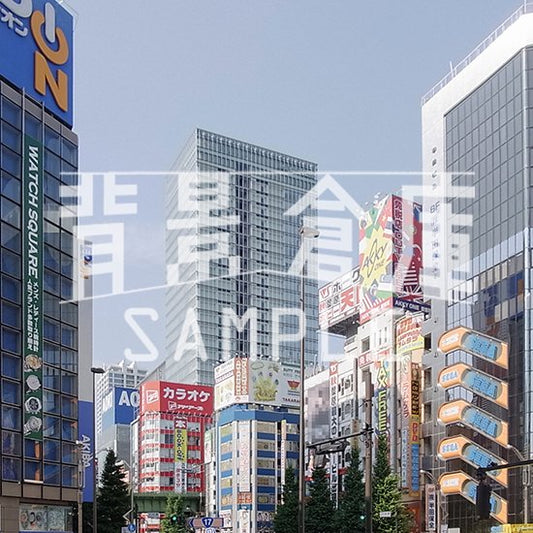 写真素材_繁華街1