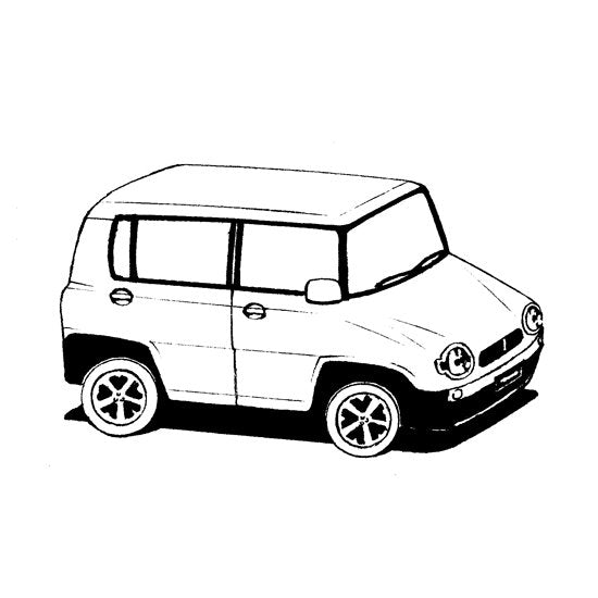 無料の車の素材です