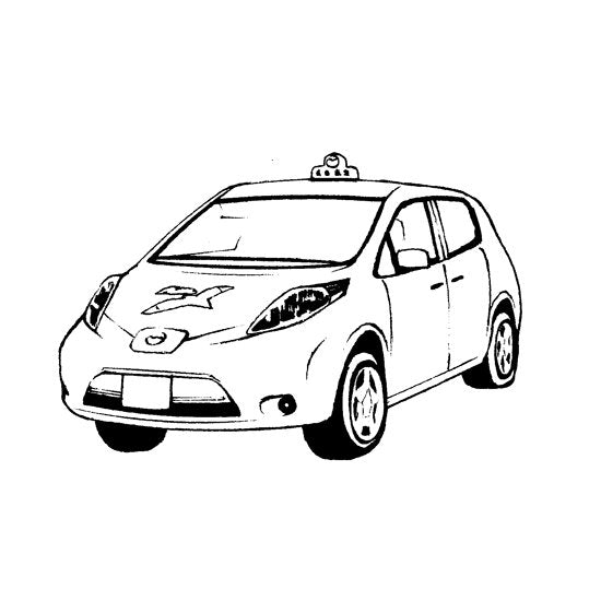 無料の車の素材です