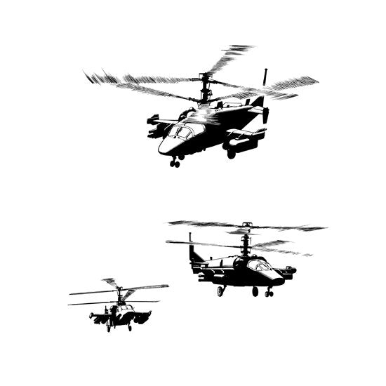 無料のヘリの素材です