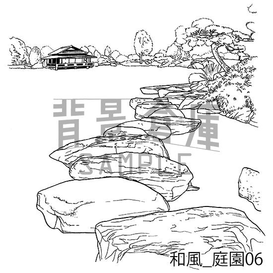 和風_セット17(庭園)