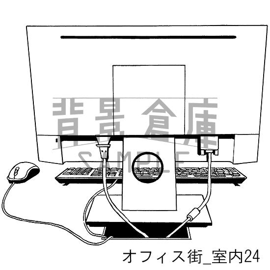 オフィス街_室内24