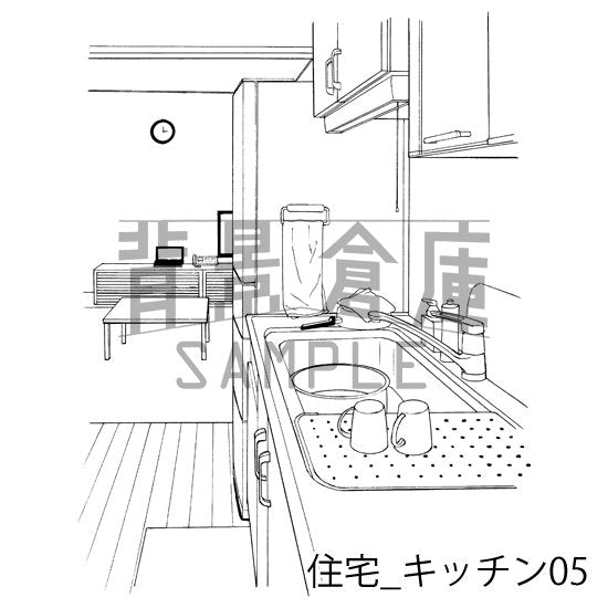 住宅_セット14(マンション室内)