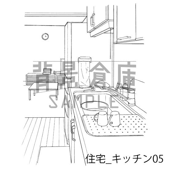 住宅_セット14（マンション室内）