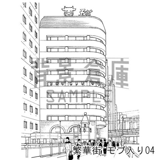 繁華街_モブ入り04