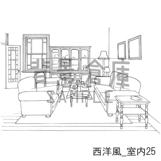 西洋風_セット7(室内)