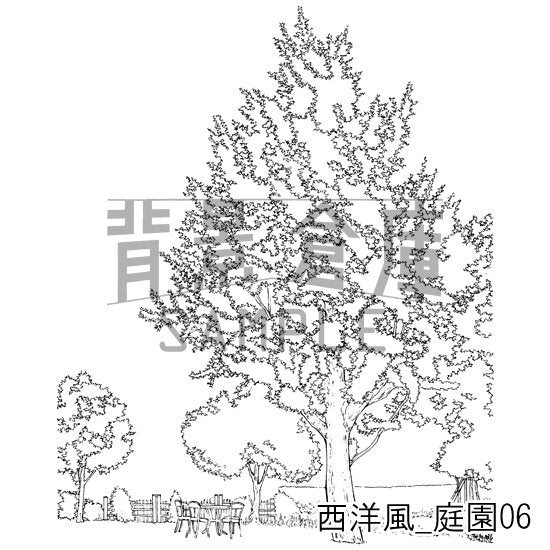 西洋風_セット8(庭園)