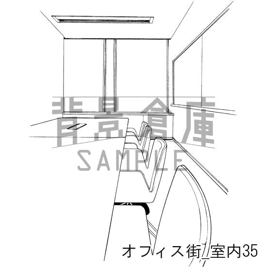 オフィス街_セット9（室内）