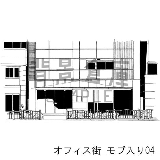 オフィス街_モブ入り04