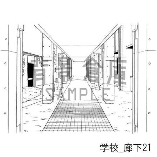 学校_廊下21
