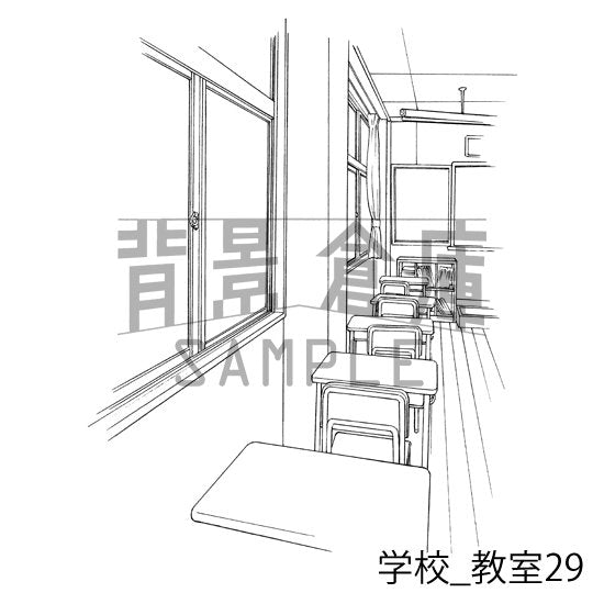 学校の教室です。