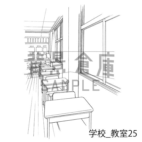 学校_セット21(教室)