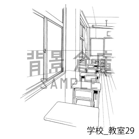 学校_セット21(教室)
