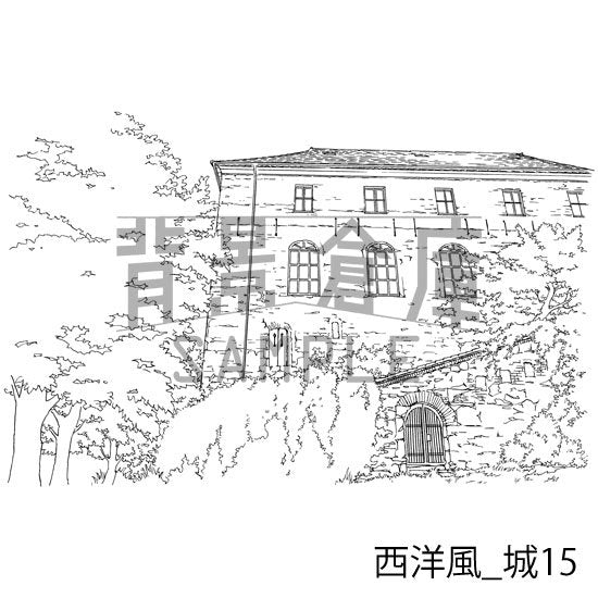 西洋風_セット9(城)