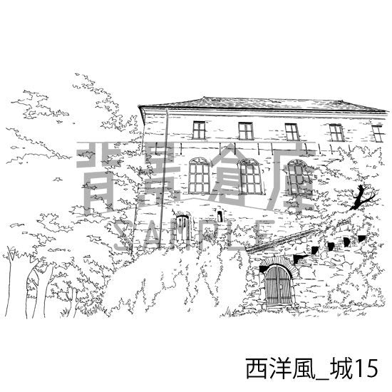 西洋風_セット9(城)