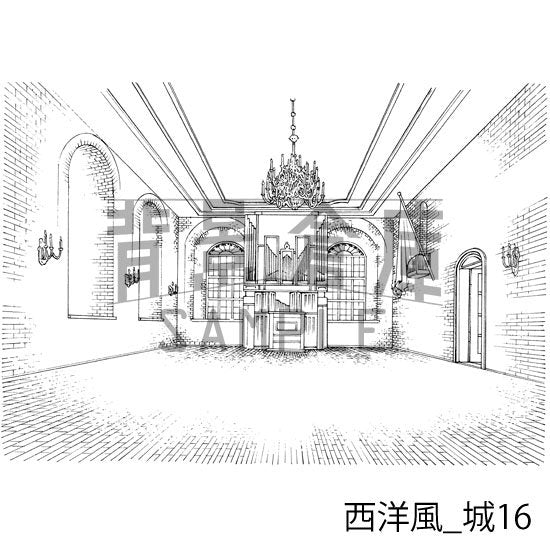 西洋風_セット9(城)