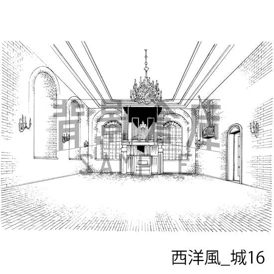 西洋風_セット9(城)