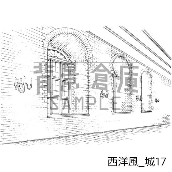 西洋風_セット9(城)