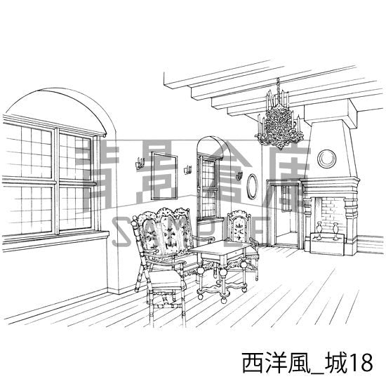 西洋風_セット9(城)