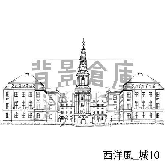 西洋風_セット9(城)