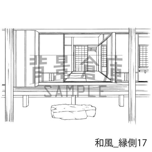和風_セット24(縁側)