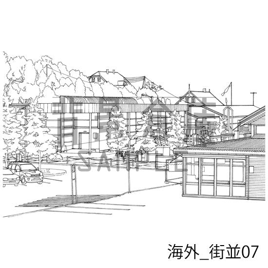 海外_セット1(街並)