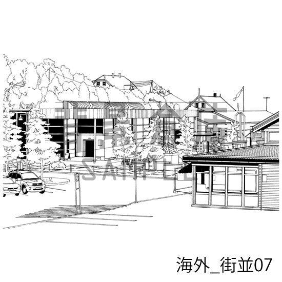 海外_セット1(街並)