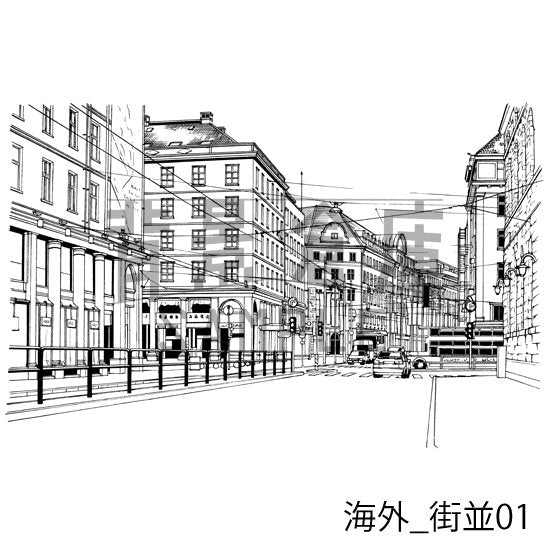 海外_セット1(街並)