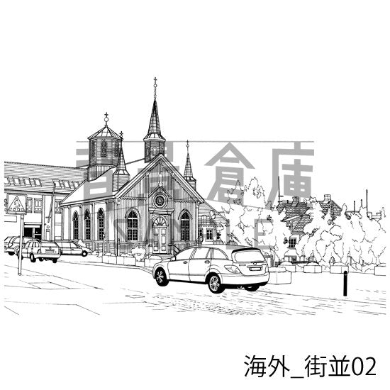 海外_セット1(街並)