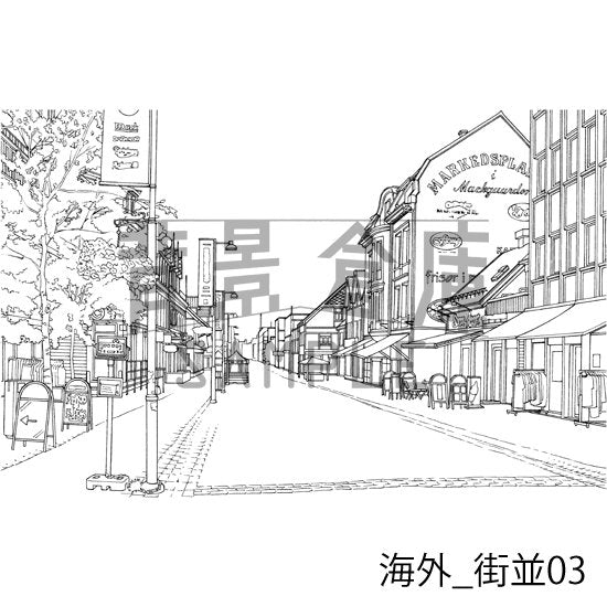 海外_セット1(街並)