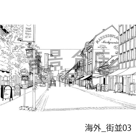 海外_セット1(街並)