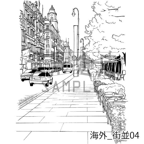 海外_セット1(街並)