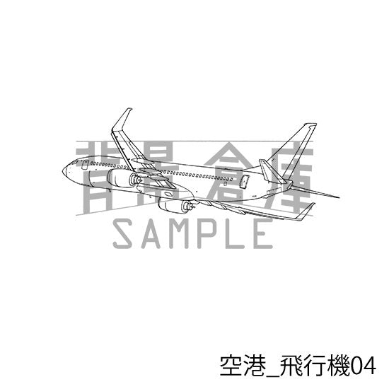 飛行機の背景です。