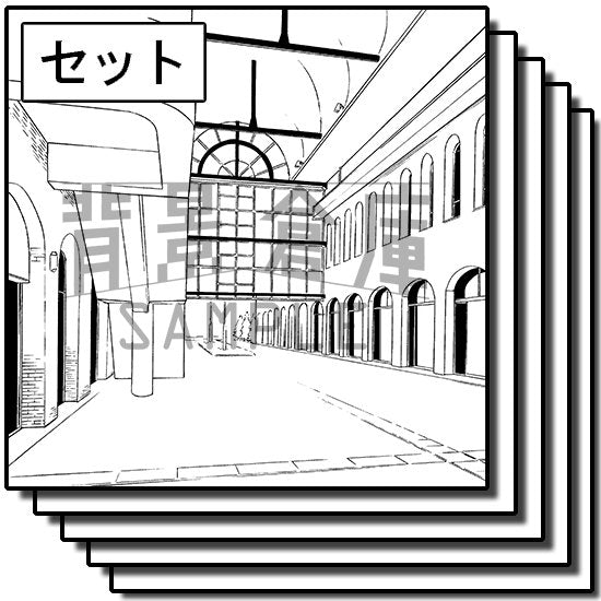 校舎外観のセットです。(9枚組)